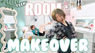 Teen Girl *DREAM* Room Makeover / Cosplay, TikTok inspired (w/ NEW wall construction)