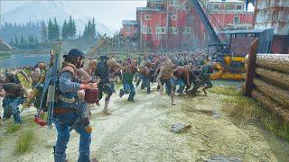 DAYS GONE PC - How To Defeat OLD SAWMILL HORDE Fast ?? NG+