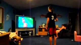 Playing wipeout on the kinect