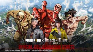 The Free Fire x Attack on Titan Event Starts Now | Garena Free Fire