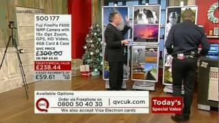 QVC - FUJI FINEPIX F600 - MAT IS CONFUSED OVER WHICH PHOTO SOLD HIM THE CAMERA