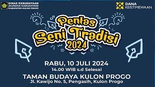 Pentas Seni Tradisi 2024 -Jathilan Bekso Satria Manunggal babak 2 - Halaman Taman Budaya Kulon Progo