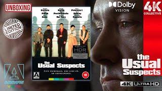 The Usual Suspects 4K UltraHD Blu-ray Arrow Video Limited Edition Unboxing