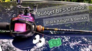 Budget BFS Combo! The Black Knight BFS reel & Major Craft Benkei UL