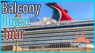 Carnival Dream Balcony Room Tour // Texas Young Guns