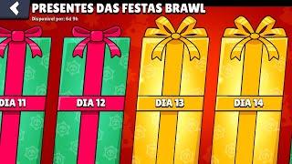 BRAWL STARS #435 ABRINDO TODOS OS PRESENTES DE ANIVERSÁRIO DE 5 ANOS!!