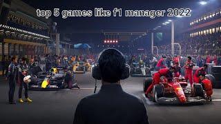 5 Games Like F1 Manager That You Need to Play