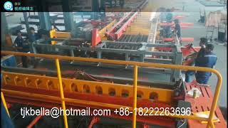 TJK machinery 3-6mm wire mesh welding machine in Peru