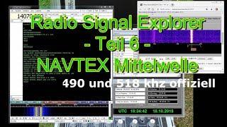 NAVTEX Mittelwelle 490 und 518 khz - Teil 6 - Radio Signal Explorer