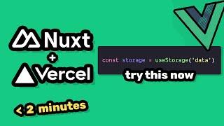 Nuxt + Redis in 2 Minutes??