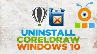 How to Uninstall CorelDRAW 2019 in Windows 10 | How to Remove Corel Draw in Windows 10