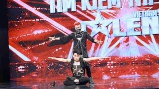 Vietnam's Got Talent 2016 - TẬP 04 - Nhảy bẻ khớp "vi diệu" - Nhóm Người Bí Ẩn