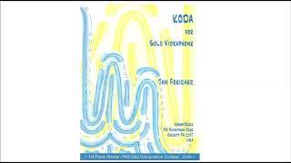 KODA for solo vibraphone, Jan Freicher