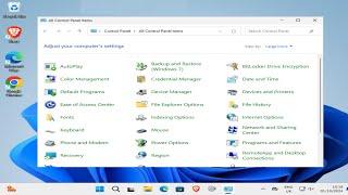 How To Open Control Panel & Create Desktop Shortcut in Windows 11
