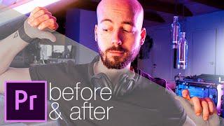 A Before and After WIPE TRANSITION in Premiere Pro