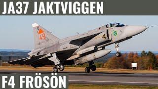 JA37 VIGGEN | F4 FRÖSÖN | SWEDISH AIR FORCE | SAAB 37 JAKTVIGGEN