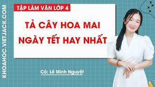 Tả cây hoa mai ngày Tết hay nhất - Tập làm văn 4 - Cô Lê Minh Nguyệt