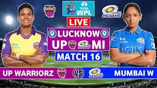 WPL 2025 Live: UP Warriorz v Mumbai Indians Live | UP W v MI W Live Scores & Commentary | UP Innings