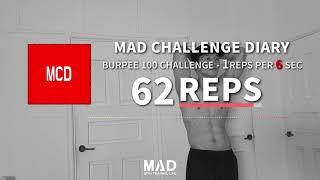 버피 100개 챌린지 음악_6초에 1회 | 100REPS CHALLENGE Workout MUSIC_1 REP per 6 Second!