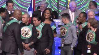 Grandes boxeadores presentes en la gala del CMB