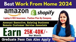 Account Executive Job  | Amazon Remote Customer Service Associate Job | Work From Home Job 2024