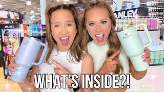 PICKING OUT OUR DREAM STANLEY CUPS & BUYING ANYTHING THAT CAN FIT INSIDE OF IT CHALLENGE!