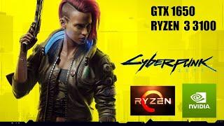 Cyberpunk 2077 / GTX 1650 + Ryzen 3 3100 / Low , Medium , High , Ultra 1080p Test