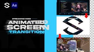After Effects Tutorial: Animated Clean Stream Screen Stinger Transition
