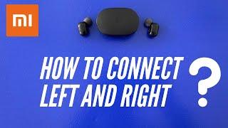 How To Connect Redmi Airdots Together- Hindi