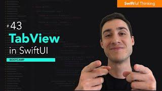 Create a tab bar with TabView and PageTabViewStyle in SwiftUI | Bootcamp #43