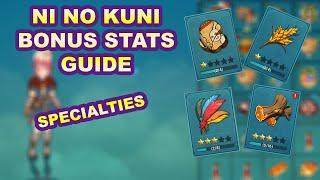 Specialties Guide Ni No Kuni Cross Worlds