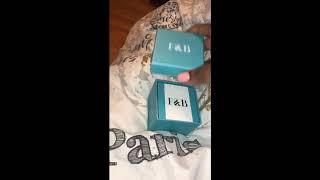 Fire and Brilliance FAB Engagement ring unboxing