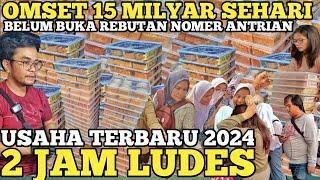 BELUM BUKA REBUTAN NOMOR ANTRIAN ! OMSET 15 MILYAR CUMA USAHA JUALAN DI GEROBAK ! IDE BISNIS TERBARU