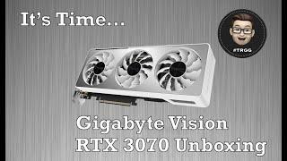 Gigabyte RTX 3070 VISION OC 8G Unboxing