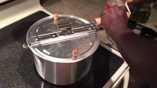 Whirley Pop Popcorn Popper Review/Demo