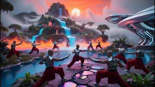 8Hr Ambient Mythical Martial Arts Mountain Temple