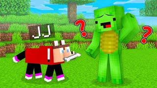 JJ Pranked Mikey as a DOG in Minecraft (Maizen)