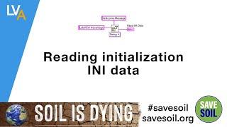 How to read data from configuration INI file - LabVIEW