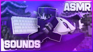 Relaxing Keyboard + Mouse Sounds (Handcam) *VERY CLICKY* | Hypixel Bedwars