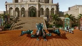 Archeage TYPHOON DRAKE mount skill showcase