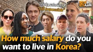[ENG] "Triple? No" Will you choose to live in Korea with the same salary? | Moneyterview Ep.20