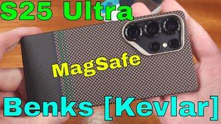 The Benks S25 Ultra Prestige ArmorAir Case [KEVLAR]