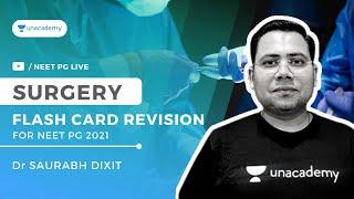 Surgery Flashcard Revision-1 | Dr Saurabh Dixit