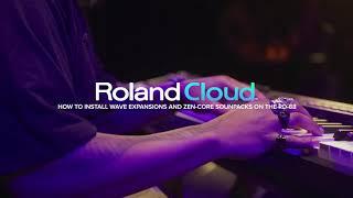 Roland RD-88 - How to install Wave Expansions and Zen-Core Soundpacks