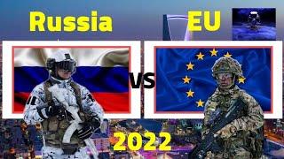 Russia VS Europe Union 2022 Military Comparison