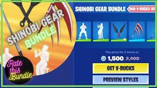 Shinobi Gear Bundle Fortnite