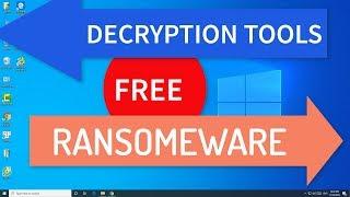 Free Ransomware Decryption Tools