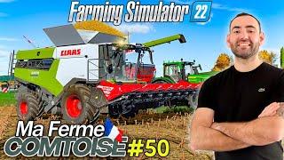 DERNIÈRE MOISSON POUR LE CINQUANTIÈME ÉPISODE !!!  Ma Ferme Comtoise #50