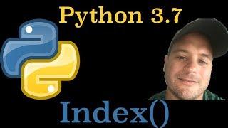 Python 3.7: Index() List Method In Python