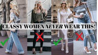 7 Items Classy Women Never Wear  | Fashion Over 40